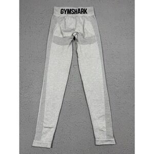Gymshark Leggings Womens Small Gray Seamless High Waist Compression Athletic